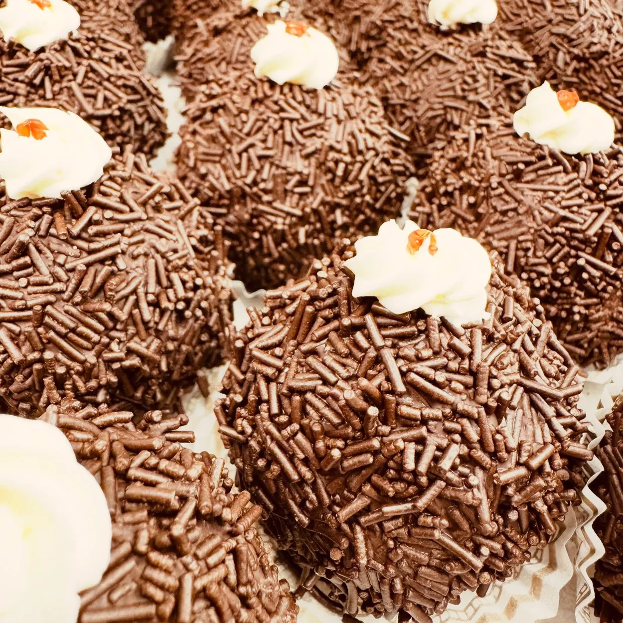 Bageriet chocolate balls rolled in sprinkles at the Rose Street bakery