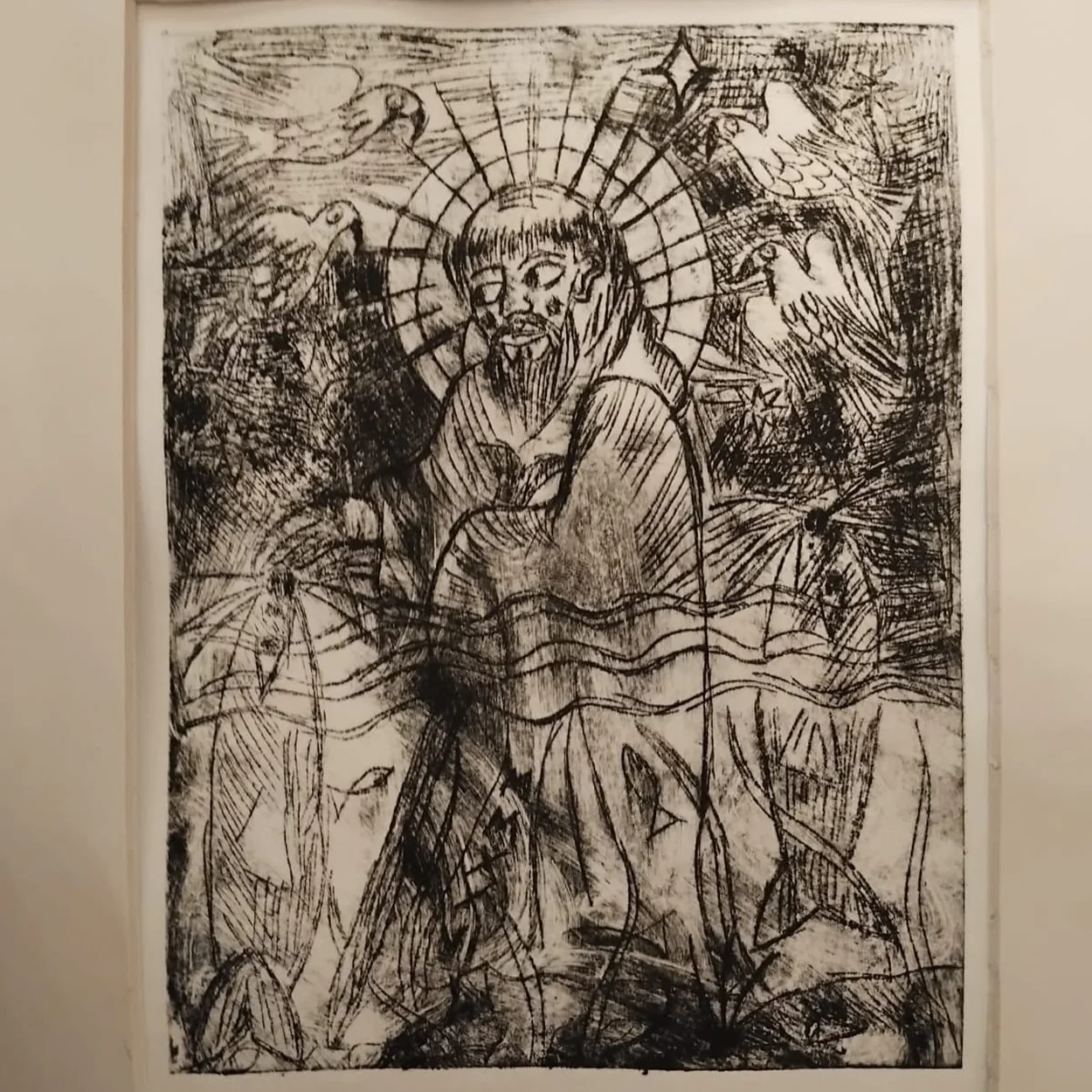 Bryars & Bryars original etching from the print stock