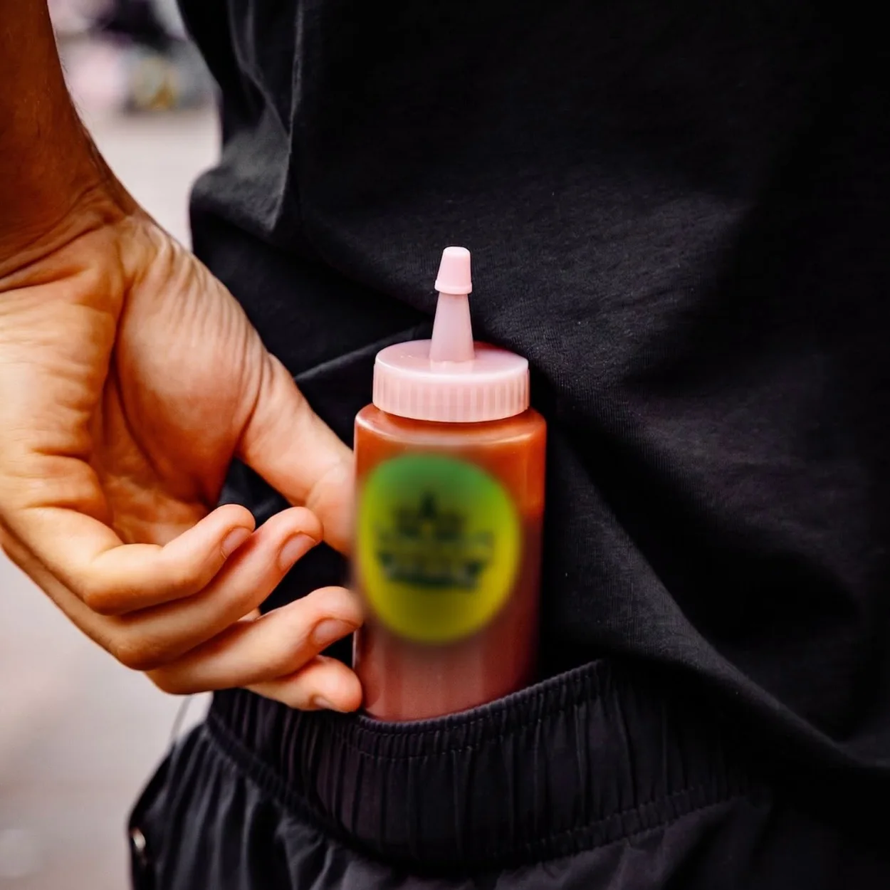 German Doner Kebab signature sauce bottle