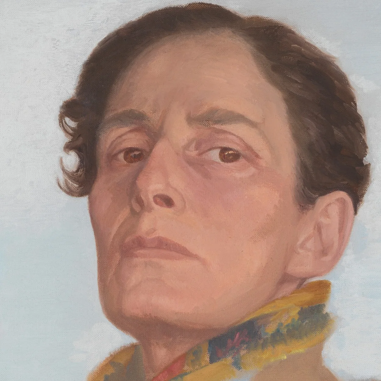 National Portrait Gallery twentieth-century self portrait in oils