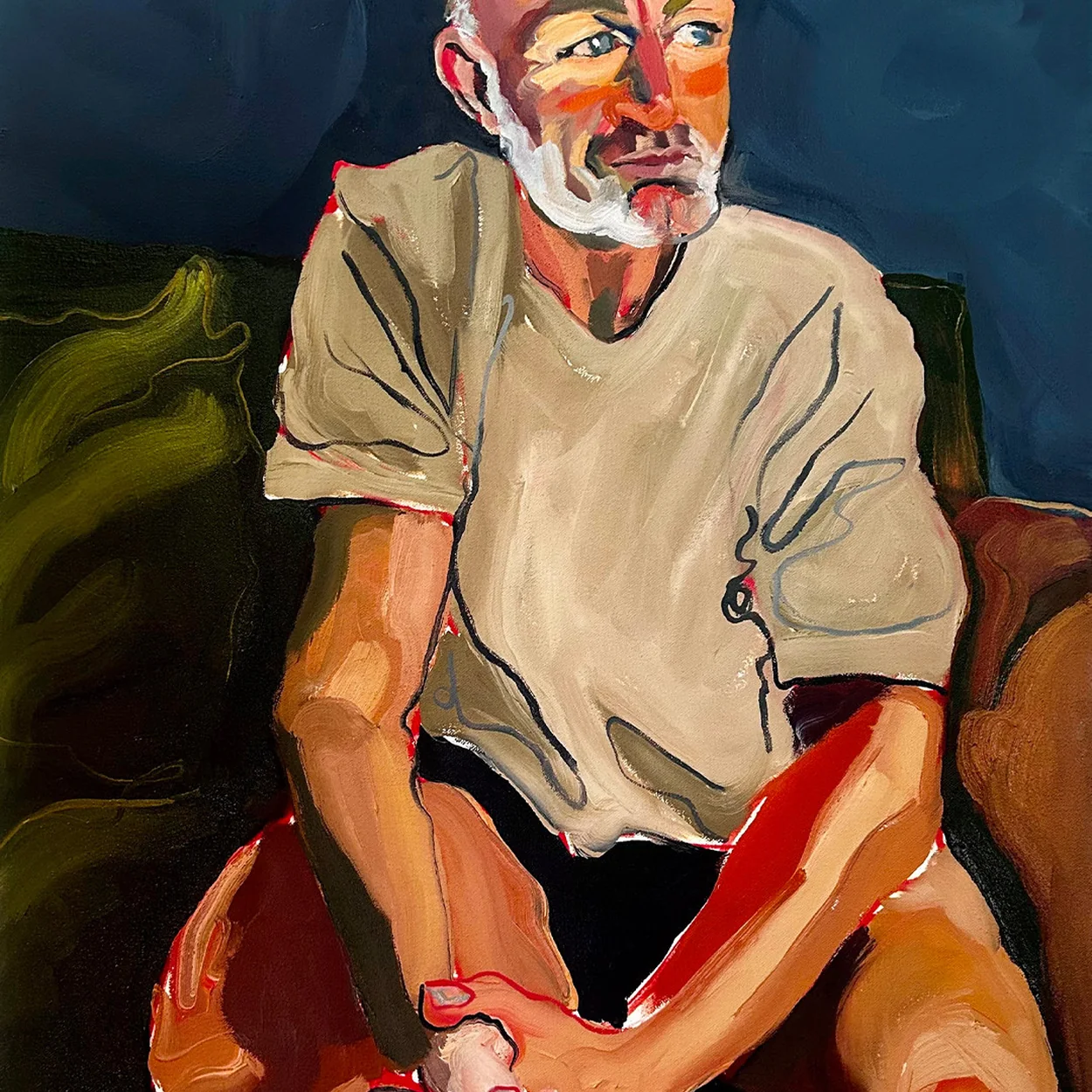 Sworders Fine Art Auctioneers modern portrait painting