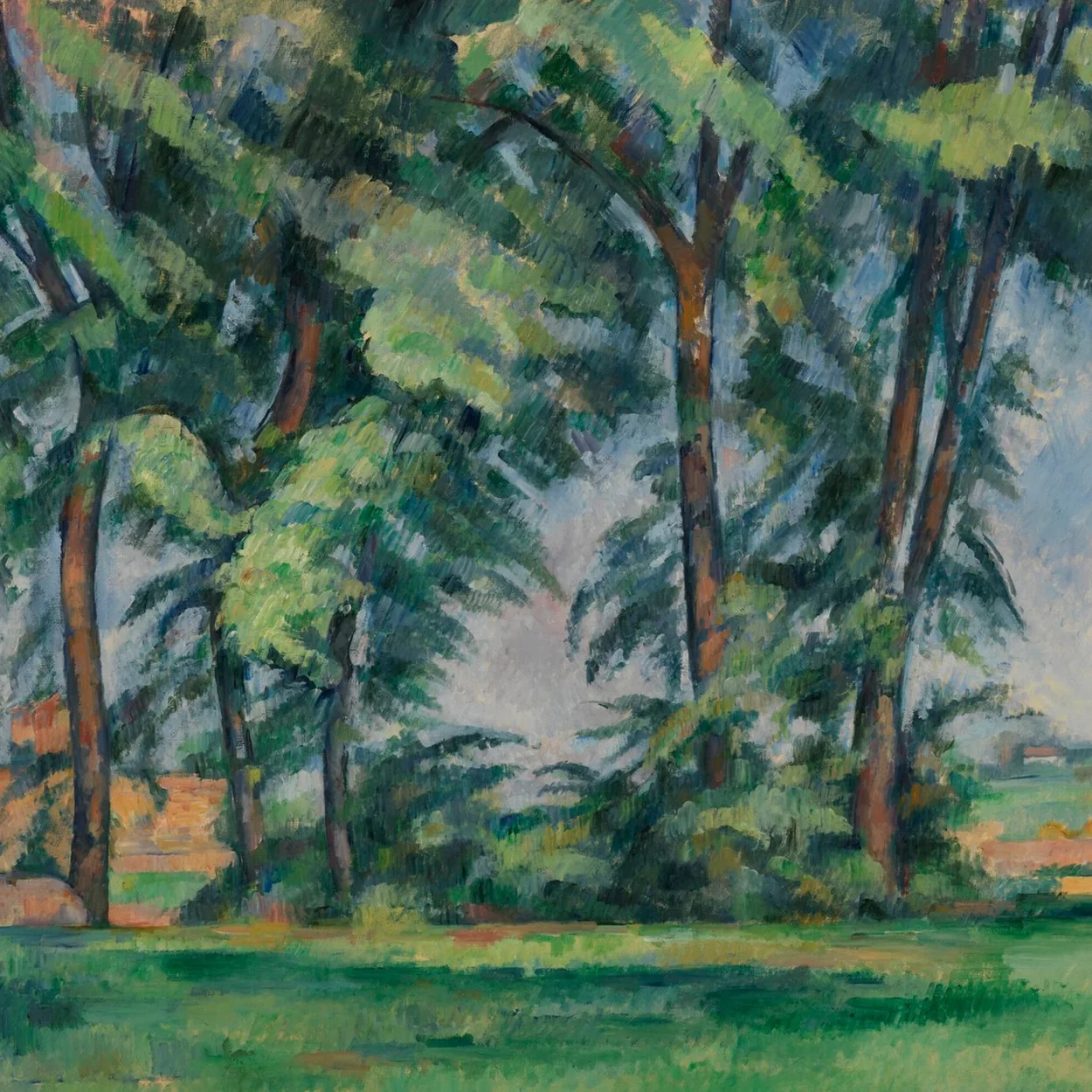 The Courtauld Gallery Post-Impressionist landscape of trees