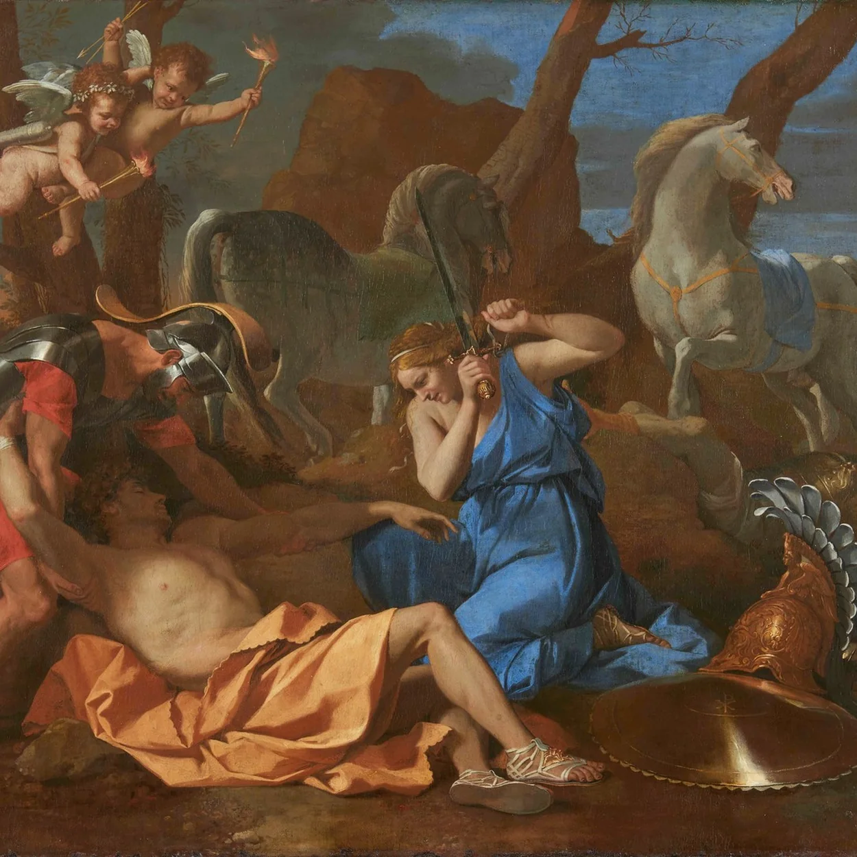 The Courtauld Gallery classical mythological painting