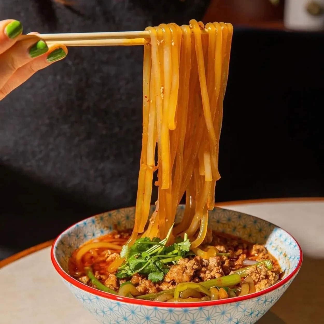 The Stranded Chongqing noodles from the Liu Xiaomian kitchen